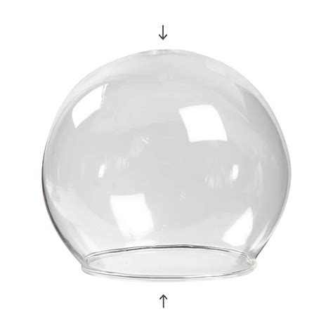 Boule Décoration en Verre Ouverte Ø8cm dimension trou 5m 4 pces