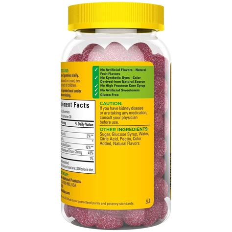 Nature Made High Absorption Magnesium Citrate Mg Vitamin Gummies