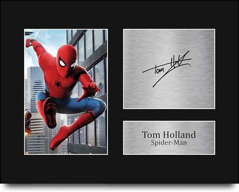 Buy HWC Trading Tom Holland Gift USL Signed Printed Autograph Spiderman