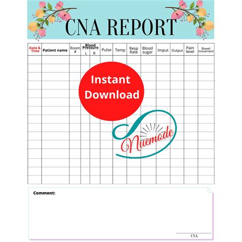 Cna Worksheets