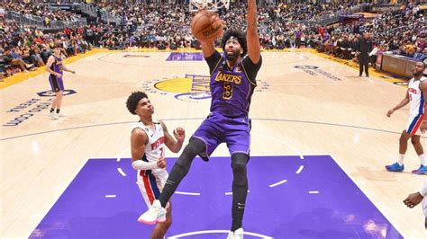 Lakers Anthony Davis Continues Hot Streak With Lebron James Sidelined