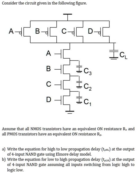 Solved Consider The Circuit Given In The Following Figure Assume That All Nmos Transistors