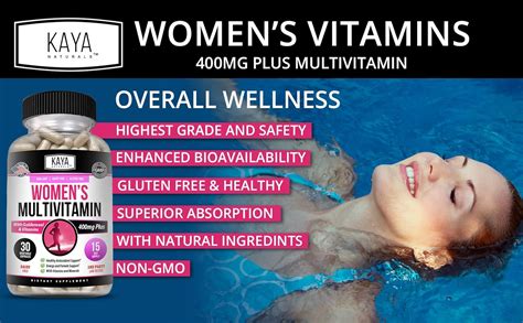 Buy Kaya Naturals Womens Multivitamin Overall Healthy Antioxidant