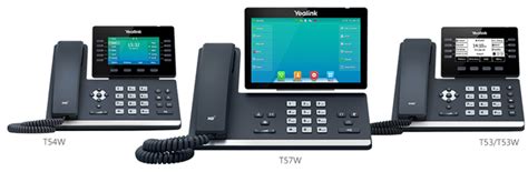 Yealink T5 Prime Business Phones T53 T53w T54w Andt57w Complete