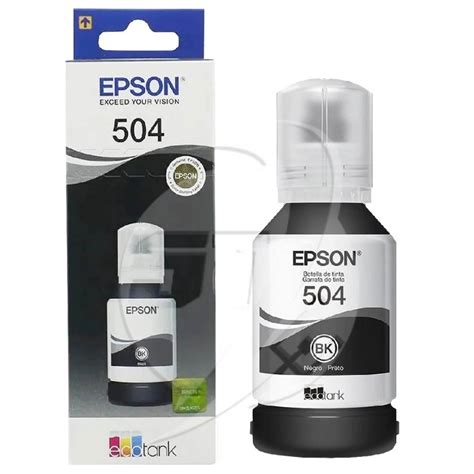 TINTA DE IMPRESORA EPSON 504 NEGRO ORIGINAL 127ML