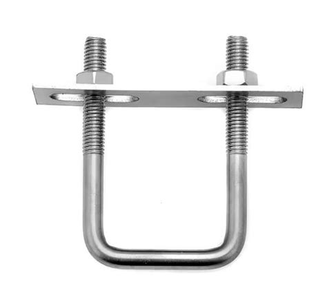 Square U Bolt For Trailer Truck Leaf Spring Fasteners Supplier