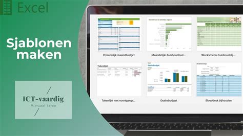 Excel Sjablonen Maken Youtube