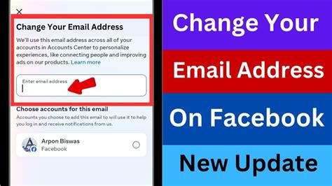 How To Change Primary Email Address On Facebook 2024 YouTube