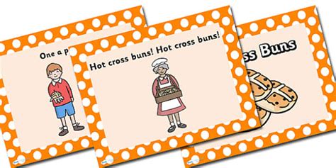 Hot Cross Buns PowerPoint Hecho Por Educadores Twinkl