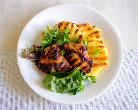 Grilled Hawaiian Chicken and Pineapple Salad - PrepYoSelf