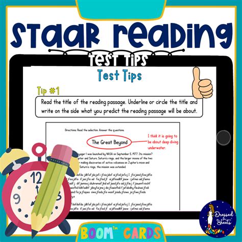 Staar Reading Test Tips Made By Teachers