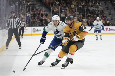 Vegas Golden Knights Secure Their Third Victory With A 6 3 Win Against