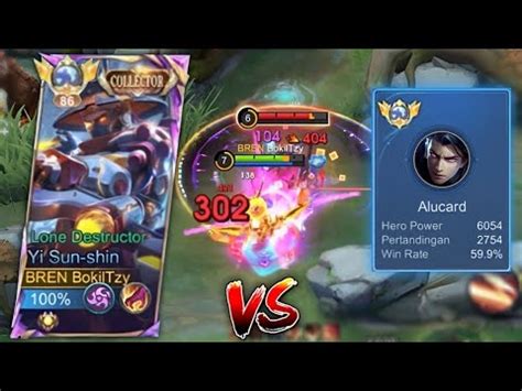 YSS VS PRO ALUCARD ADU MEKANIK 1 VS 1 SAMA TOP GLOBAL ALUCARD