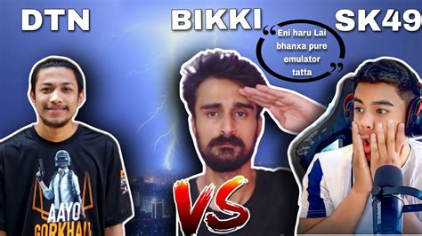 Suku Fb Vs Bikki Roastar And SK49Gaming Intense Fight In Event YouTube