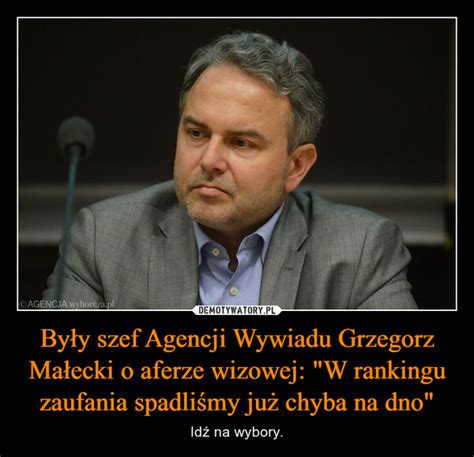 Były szef Agencji Wywiadu Grzegorz Małecki o aferze wizowej W