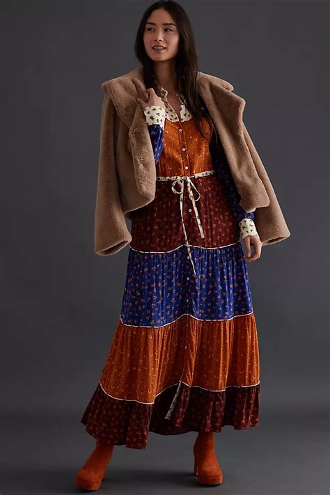 Celia B Chelia Maxi Dress | Anthropologie UK