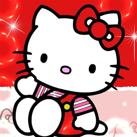 Hello Kitty Apps Icon Skins Background By Yang Wei Cute Hello Kitty