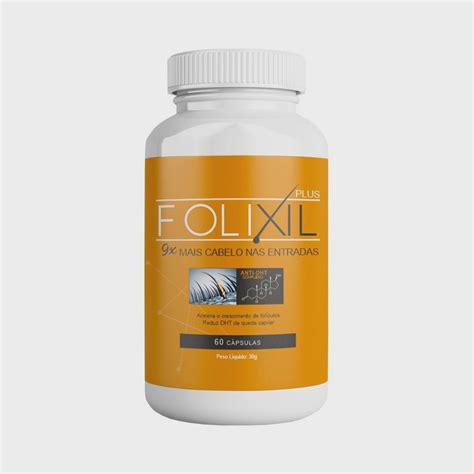 1 Pote Folixil Anti Calvíce 60 caps Submarino