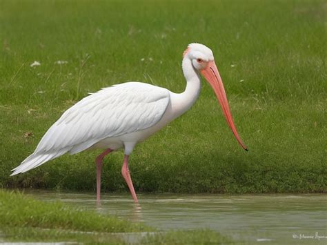 Premium AI Image American White Ibis Eudocimus Albus