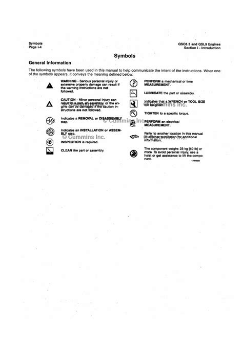 Cummins Qsc83 Qsl9 Engine Owners Manual Manuals Online