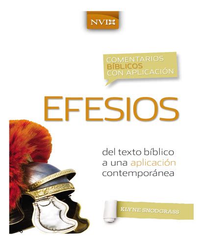 Libro Comentario B Blico Con Aplicaci N Nvi Efesios De Nm Env O Gratis