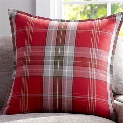 Pottery Barn Accents Pottery Barn Newburry Plaid Pillow Cover 22 X