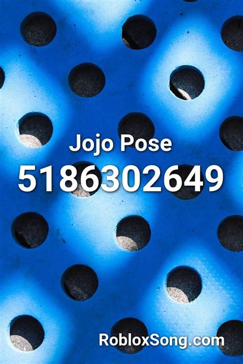 Jojo Pose Roblox ID Roblox Music Codes In 2020 Roblox Nightcore