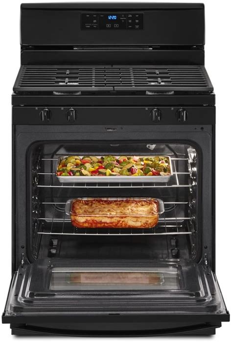 Whirlpool® 30" Black Freestanding Gas Range | Orville's Home Appliances ...