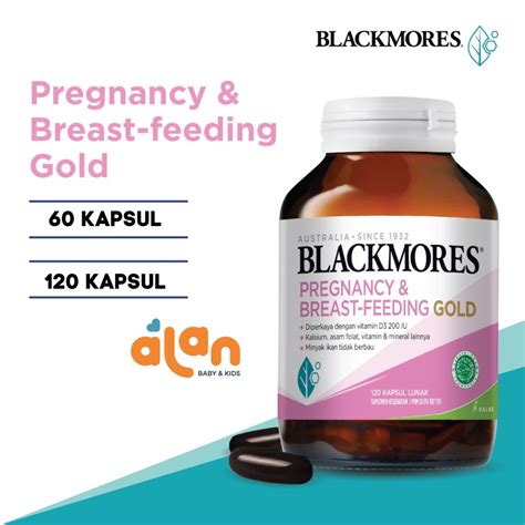 Jual Blackmores Pregnancy And Breastfeeding Gold Sertakan Packing