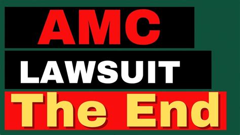 Important Update About AMC Lawsuit AMC Stock Short Squeeze Update