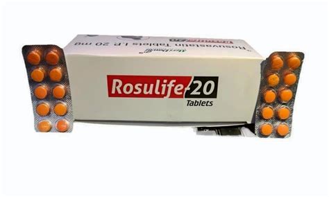 Rosuvastatin 20mg Tablets At Rs 150box Pharmaceutical Tablets In New