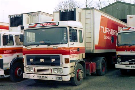 The Transport Library TURNERS TRANS SOHAM VEG 335X ERF C 4 WHEEL