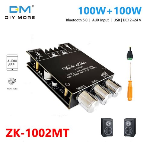 Diymore T Zk Mt W Bluetooth Subwoofer Amplifier Board