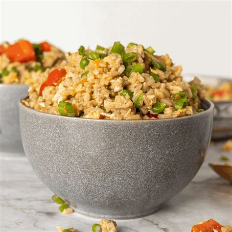 Ground Turkey Fried Rice Organize Yourself Skinny