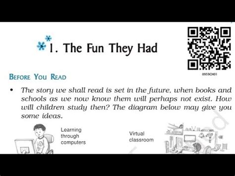 The Fun They Had Class 9 In Hindi Explanation Chapter 1 English Beehive