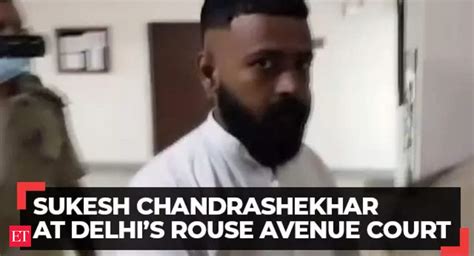 Conman Sukesh Chandrashekhar Produced At Rouse Avenue Court In Delhi