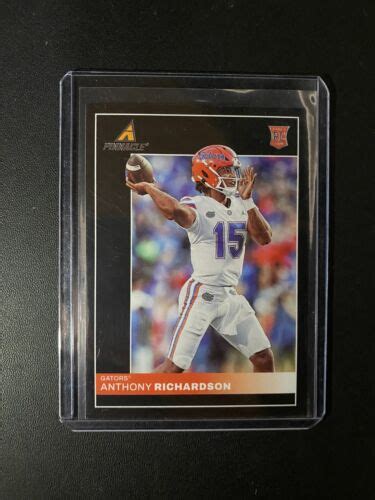 Anthony Richardson Pinnacle Rookie Rc Chronicles Draft Picks Card