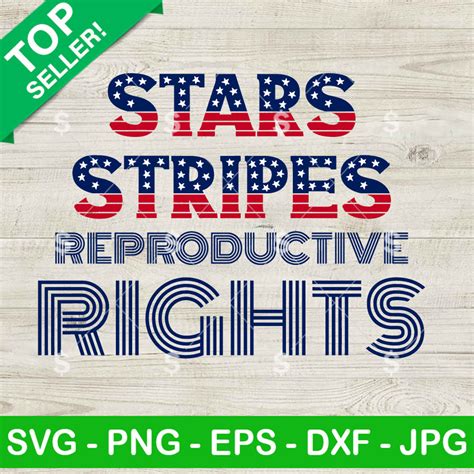 Stars Stripes Reproductive Rights SVG Cricut Pro Choice 1973 SVG Cricut