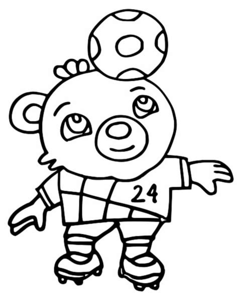 UEFA Euro 2024 Mascot coloring page - Download, Print or Color Online ...