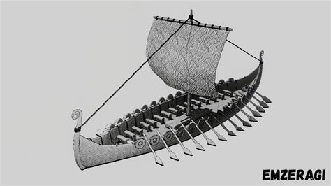 Viking Longship 2 by Emzeragi on DeviantArt