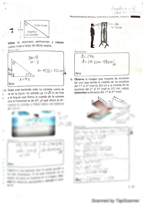 SOLUTION Tri Ngulos Rect Ngulos Notables Corefo Studypool