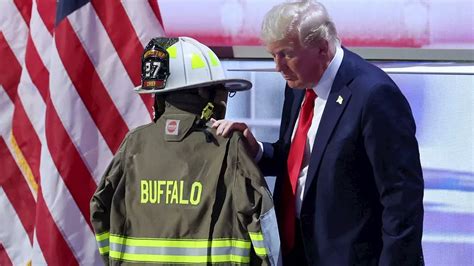 Trump Pays Emotional Tribute To Corey Comperatore During RNC Speech