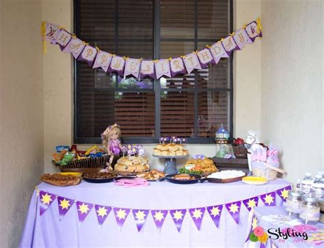 Rapunzel Tangled Birthday Party Ideas Photo Of Tangled