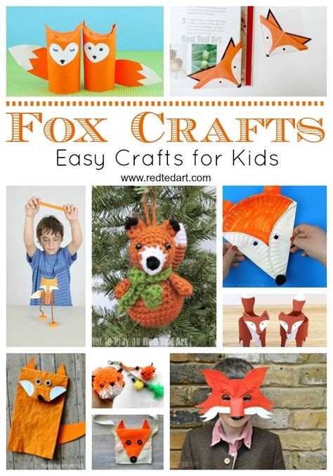 Easy Fox Crafts for Kids - Red Ted Art - Kids Crafts