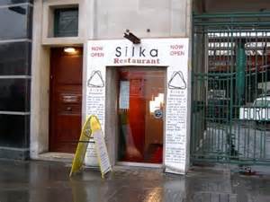 Silka Indian restaurant at Borough Market, Southwark Street
