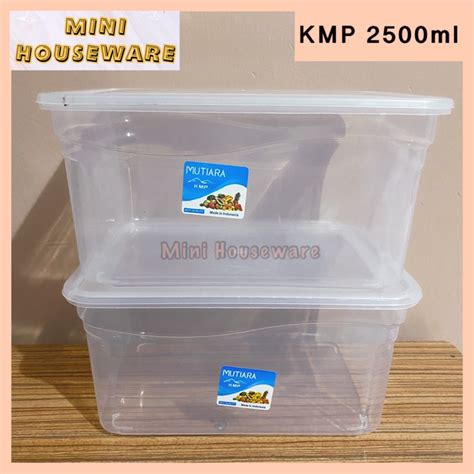 Jual Kmp 2500ml Foodbox 2500ml Kotak Plastik 2500ml Kotak Makan