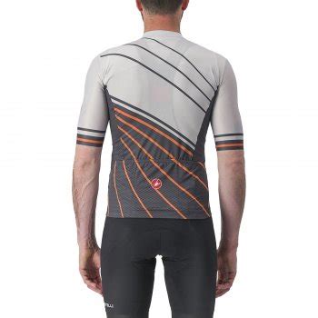 Castelli Speed Strada Kurzarmtrikot Herren Moon Grey Dark Grey