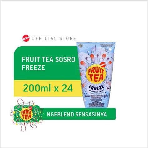 Promo Fruit Tea Sosro Freeze Genggam Ml Isi Pcs Kota Bekasi