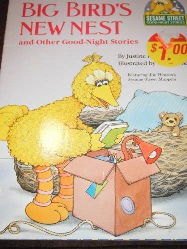 Big Birds New Nest Sesame Street Good Night Stories Korman Justine