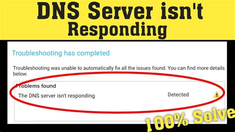 How To Fix DNS Server Isn T Responding Problem Simple Solution 100